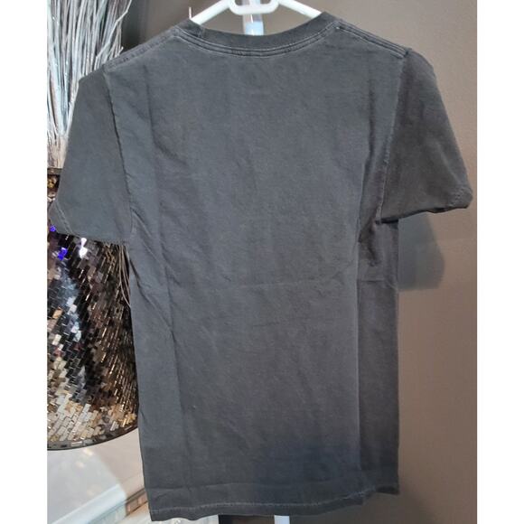 Fender Guitars Men's T-Shirt Genuine Merch USA Flag Eagle Gray Vintage Wash XS - Picture 3 of 4